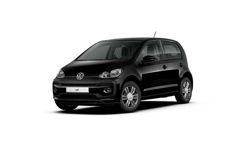 Gebraucht VW up! high up! 90 PS (66 kW) 2017 Schwarz Kleinwagen