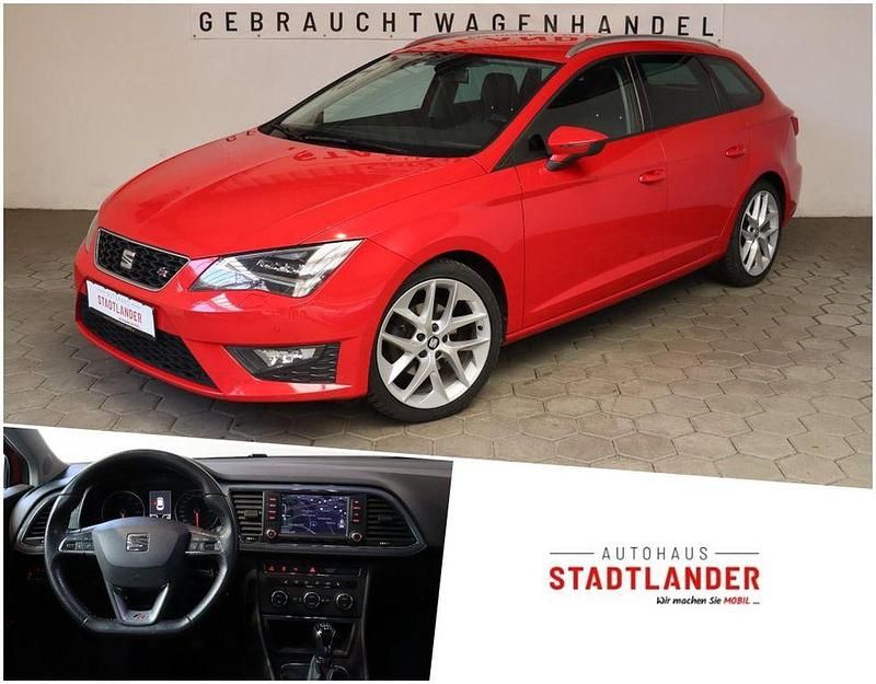 Rot Gebraucht 2015 Seat Leon ST FR Kombi | 9.490 € (Guter Preis) - Bild 1/4
