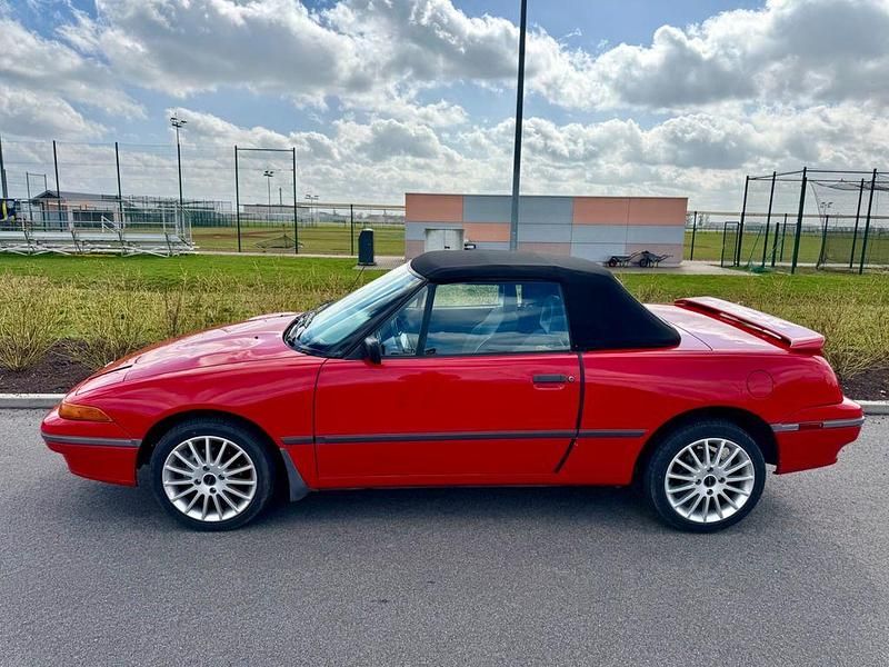 Gebraucht Ford Capri 101 PS (74 kW) 1993 Rot Cabrio