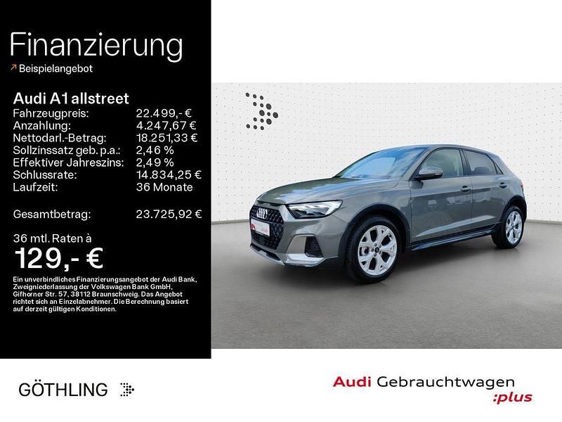 Chronosgrau metallic Gebraucht 2024 Audi A1 Basis Kleinwagen | 22.499 € (Guter Preis) - Bild 1/4