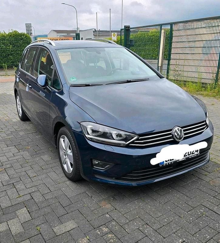 Blau Gebraucht 2014 VW Golf Sportsvan Van / Kleinbus | 11.000 € (Fairer Preis) - Bild 1/4