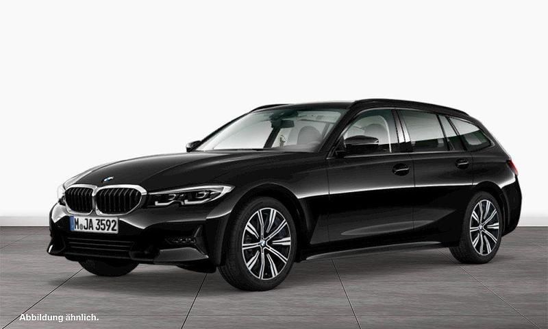 Schwarz Gebraucht 2020 BMW 320 Sport Line Kombi | 25.809 € (Fairer Preis) - Bild 1/3
