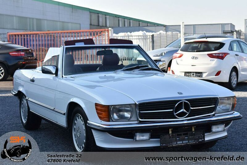 Weiß Gebraucht 1986 Mercedes SL300 Cabrio | 49.999 € - Bild 1/4