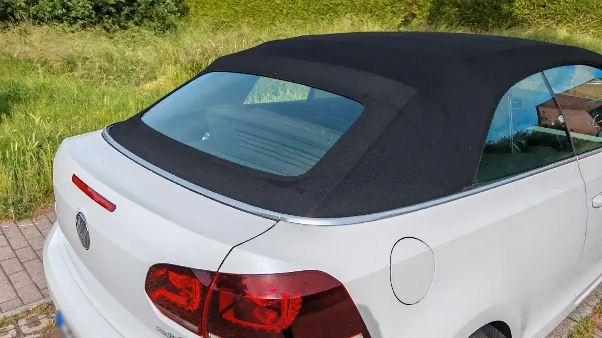 Gebraucht VW Golf Cabriolet 122 PS (89 kW) 2012 Weiß Cabrio