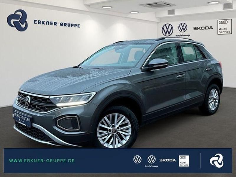 Grau Gebraucht 2023 VW T-Roc Life SUV | 25.299 € - Bild 1/4