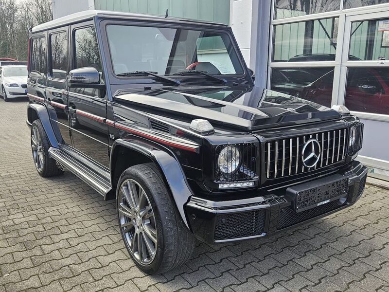 Obsidianschwarz metallic Gebraucht 2017 Mercedes G500 Edition SUV | 76.900 € (Superpreis) - Bild 1/4