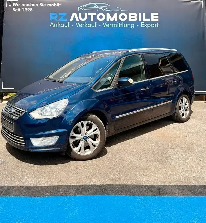 Gebraucht Ford Galaxy Titanium 163 PS (119 kW) 2011 Blau Van / Kleinbus