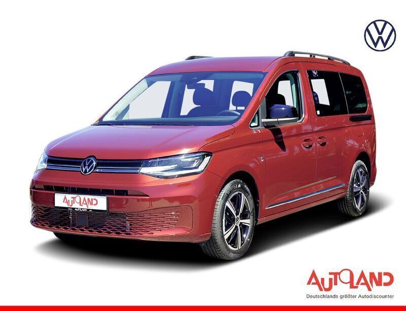 Rot Neu 2025 VW Caddy Maxi Van / Kleinbus | 39.790 € (Teuer) - Bild 1/4