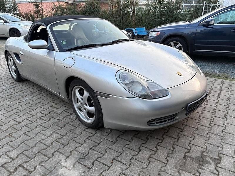 Gebraucht Porsche Boxster 204 PS (150 kW) 1999 Silber Cabrio