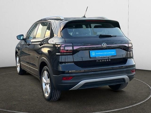 Gebraucht VW T-Cross Style 110 PS (80 kW) 2021 Schwarz SUV