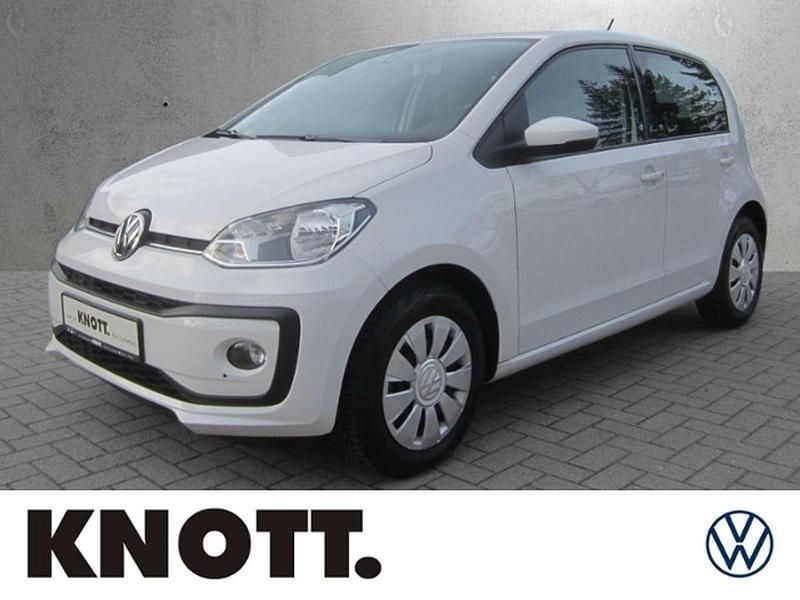 Pure white Gebraucht 2019 VW up! move up! Kleinwagen | 10.489 € (Fairer Preis) - Bild 1/4