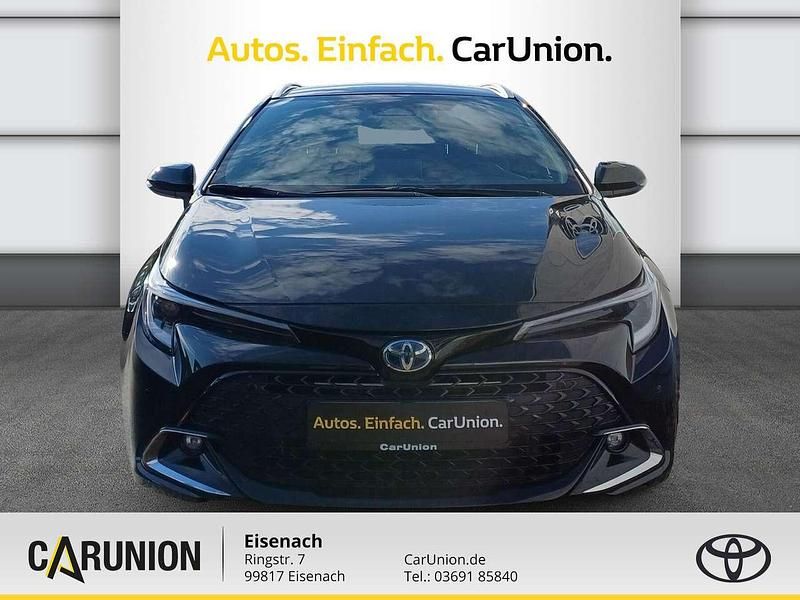 Gebraucht Toyota Corolla Team 140 PS (102 kW) 2023 Black mica / ink Kombi