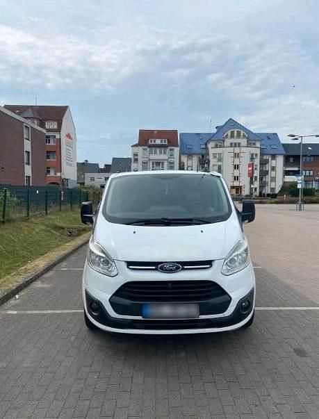 Gebraucht Ford Transit Custom 125 PS (91 kW) 2014 Weiß Van / Kleinbus