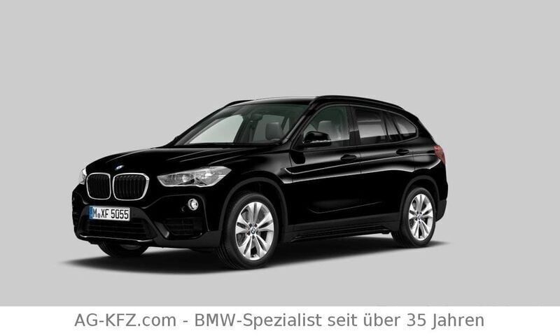 Schwarz Gebraucht 2019 BMW X1 Sport Line SUV | 17.950 € (Superpreis) - Bild 1/2