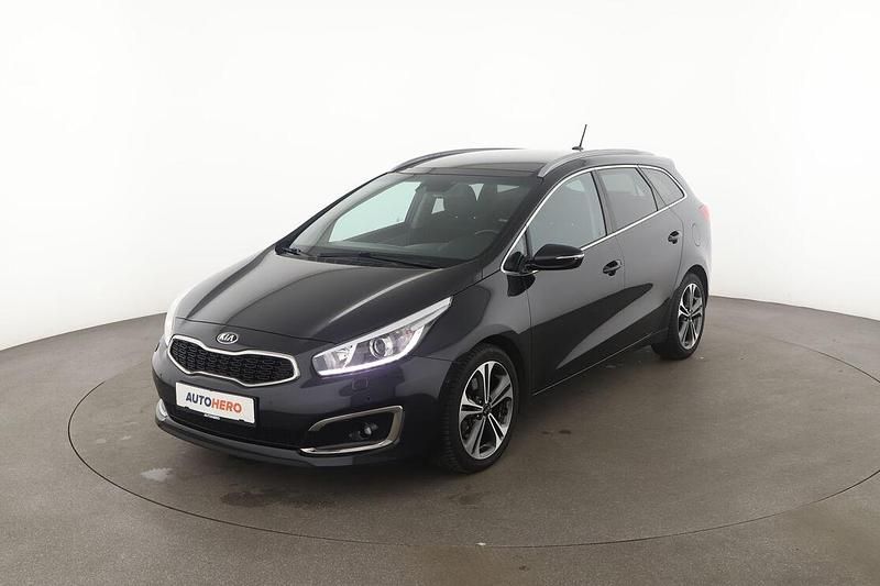 Schwarz Gebraucht 2015 Kia Ceed Spirit Kombi | 12.050 € (Etwas zu teuer) - Bild 1/3