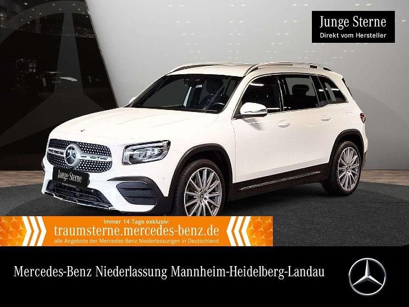 Polarweiß Gebraucht 2021 Mercedes GLB250 AMG SUV | 39.490 € (Fairer Preis) - Bild 1/3