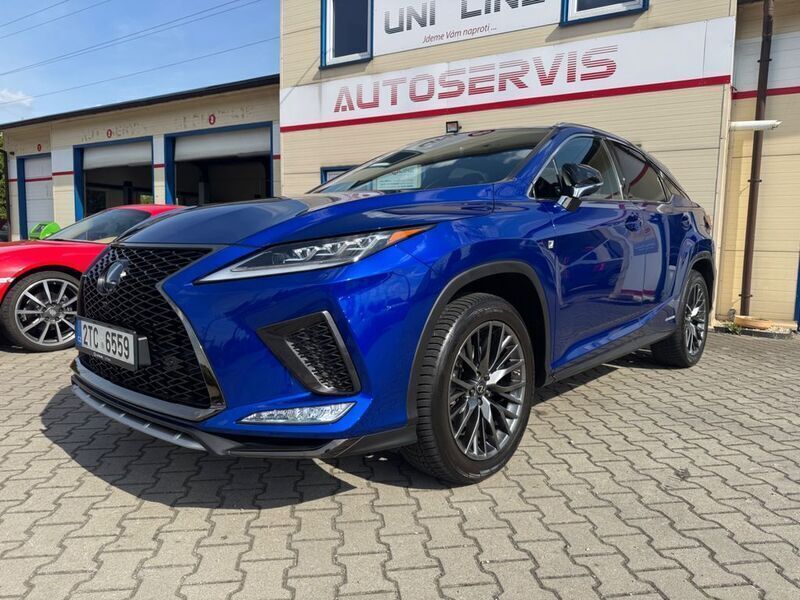 Blau Gebraucht 2022 Lexus RX450h Sport Line SUV | 48.000 € - Bild 1/4