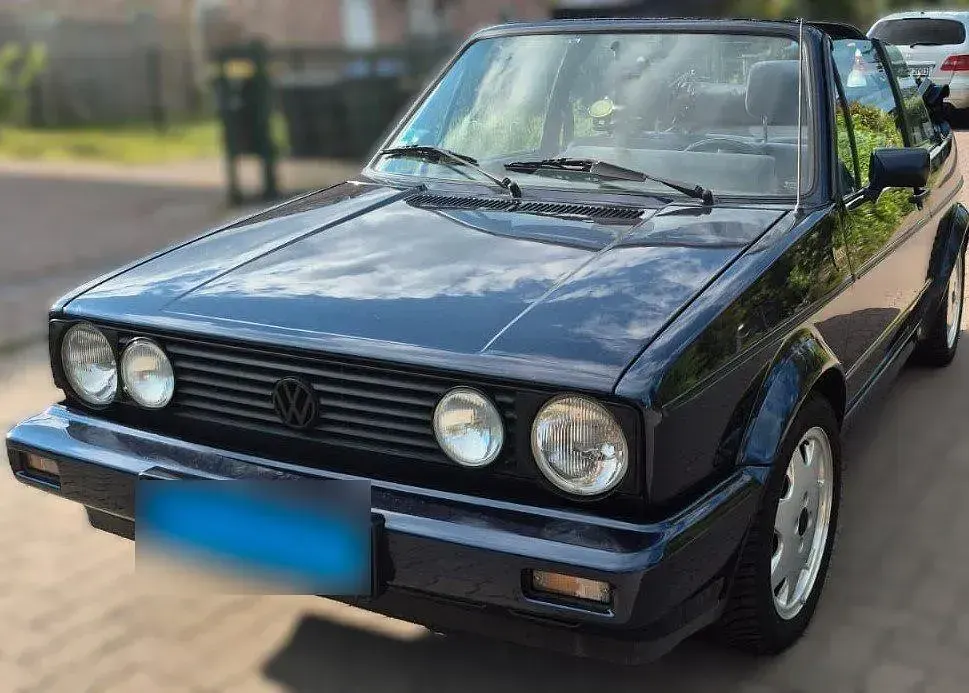 Gebraucht VW Golf Cabriolet Classicline 98 PS (72 kW) 1991 Blau Cabrio