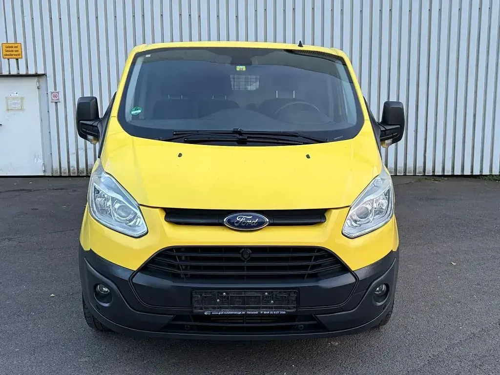 Occasion Ford Transit Custom Trend 125 ch (91 kW) 2015 Jaune Monospace