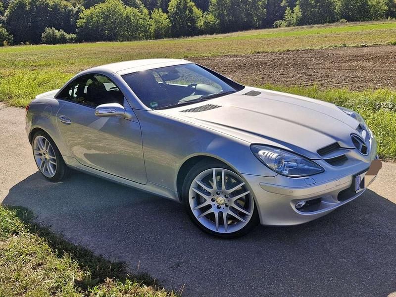 Silber Gebraucht 2008 Mercedes SLK280 Sport Edition Cabrio | 15.900 € (Fairer Preis) - Bild 1/4