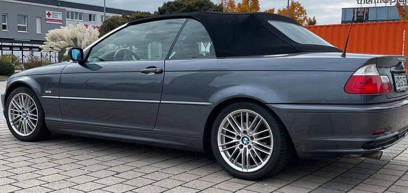 Grau Gebraucht 2003 BMW 318 Cabriolet Cabrio | 5.950 € (Superpreis) - Bild 1/4