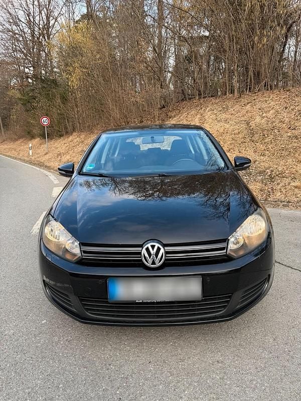 Gebraucht VW Golf VI 122 PS (89 kW) 2009 Schwarz Kleinwagen