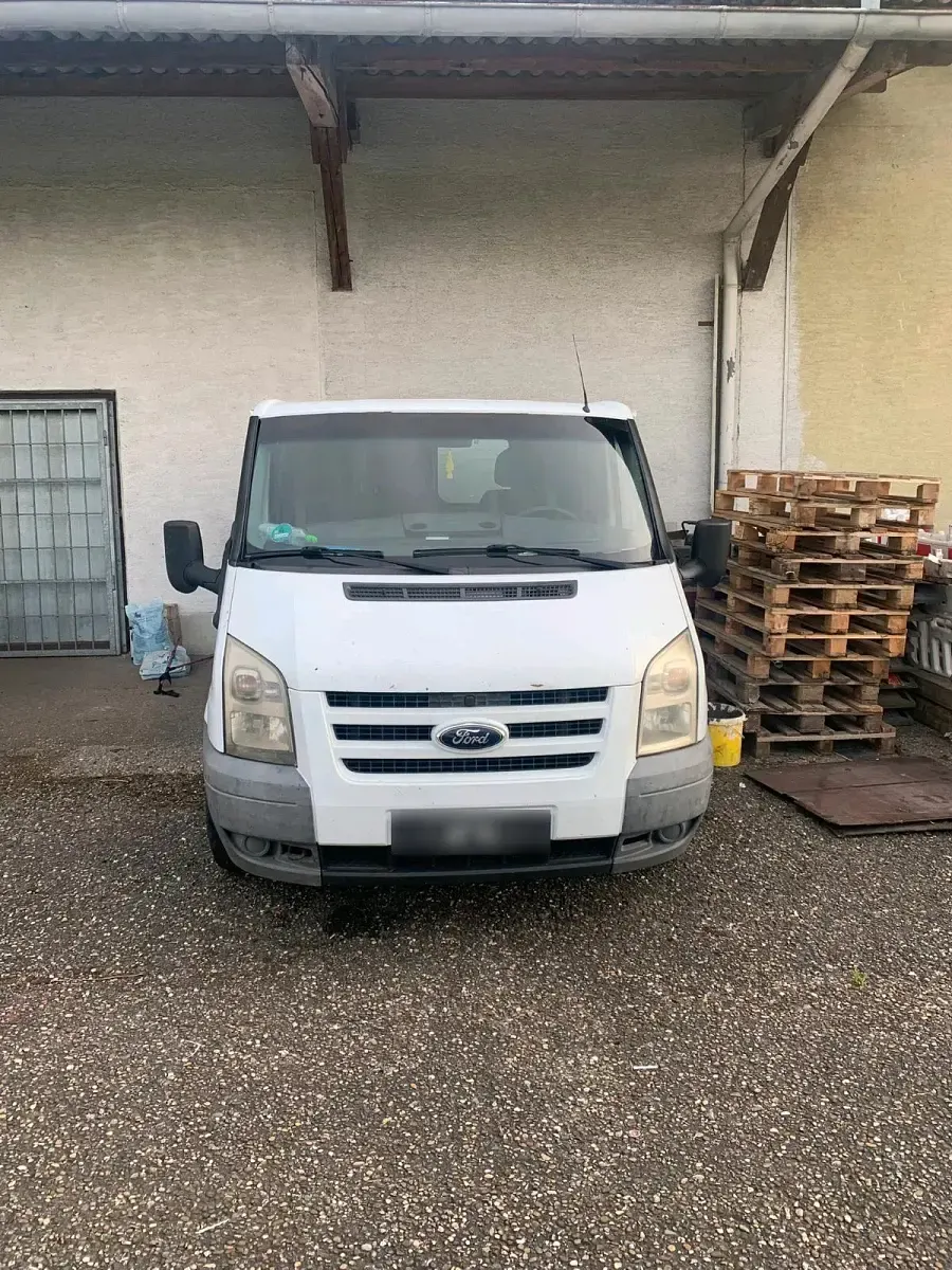 Gebraucht Ford Transit 85 PS (62 kW) 2008 Weiß Van / Kleinbus