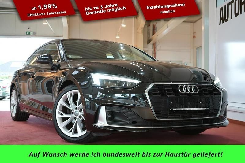 Schwarz Gebraucht 2020 Audi A5 Sportback Advanced Kleinwagen | 28.980 € (Etwas zu teuer) - Bild 1/4