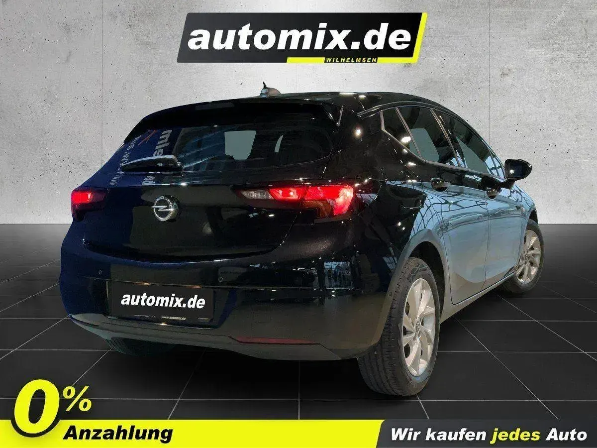 Brugt Opel Astra Elegance 145 HK (106 kW) 2021 Sort Sedan