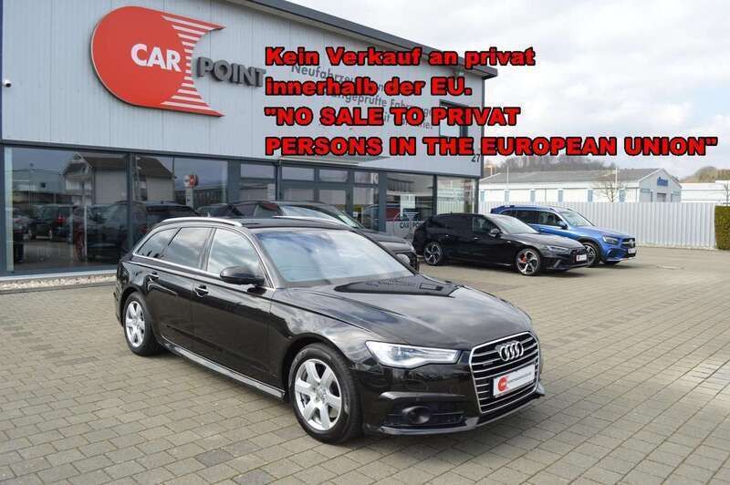 Havannaschwarz metallic Gebraucht 2017 Audi A6 Sport Kombi | 15.550 € (Superpreis) - Bild 1/4