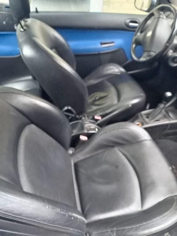 Gebraucht Peugeot 206 CC 136 PS (100 kW) 2003 Blau Cabrio
