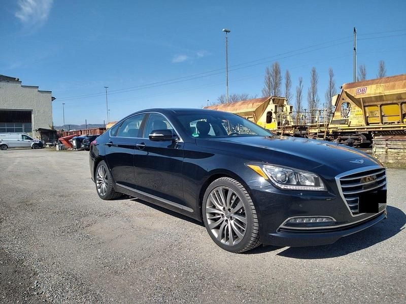 Schwarz Gebraucht 2016 Hyundai Genesis Limousine | 16.900 € - Bild 1/4
