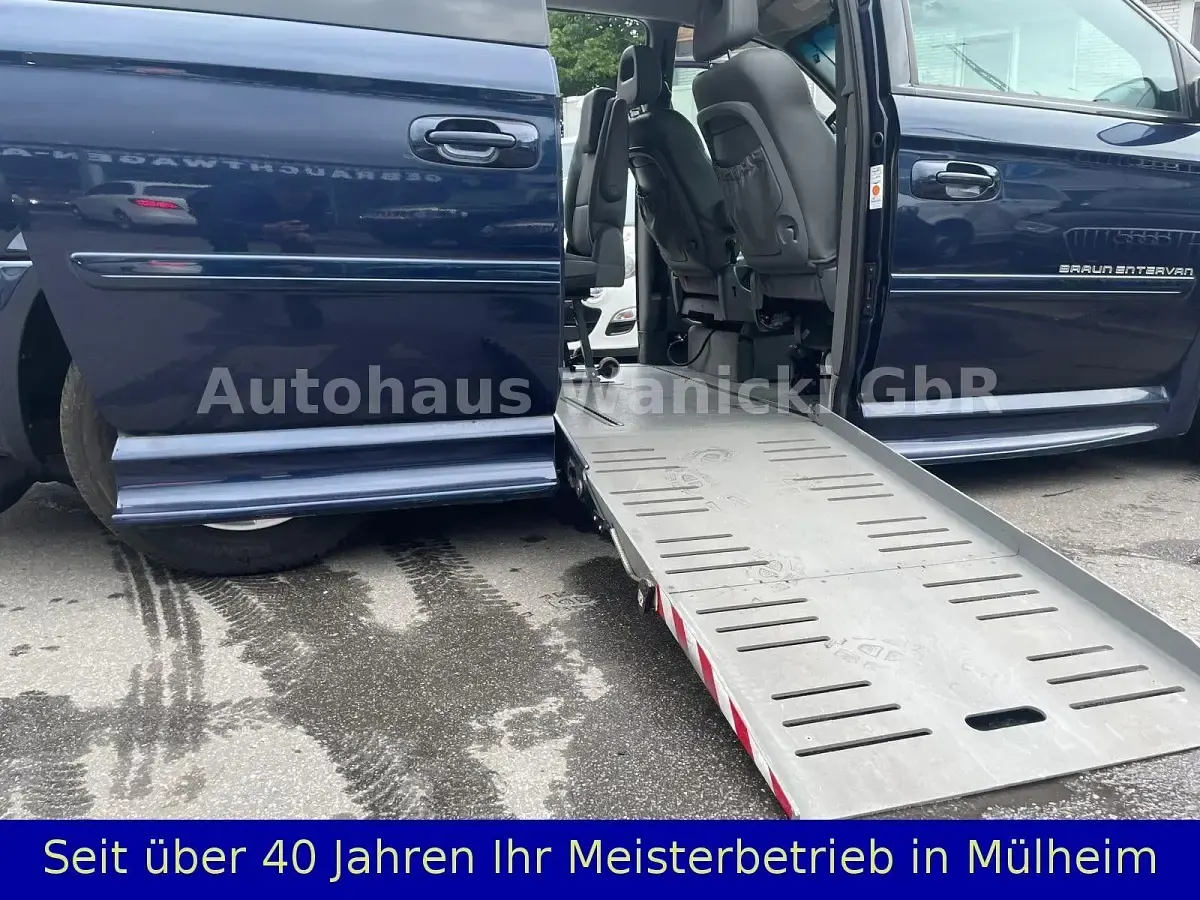 Gebraucht Chrysler Grand Voyager Limited 150 PS (110 kW) 2007 Blau Van / Kleinbus