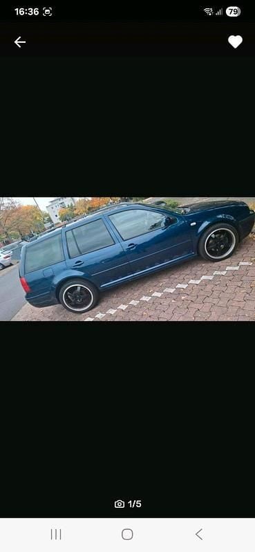 Blau Gebraucht 2006 VW Golf IV Kombi | 1.500 € (Fairer Preis) - Bild 1/4