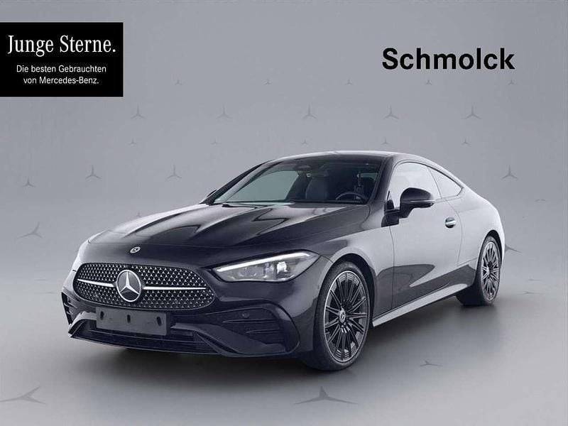 Lack obsidianschwarz Gebraucht 2023 Mercedes CLE200 AMG Coupé | 54.900 € (Fairer Preis) - Bild 1/4