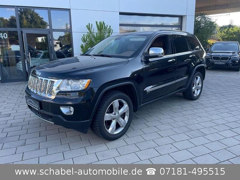 Schwarz Gebraucht 2012 Jeep Grand Cherokee Overland SUV | 14.900 € - Bild 1/4