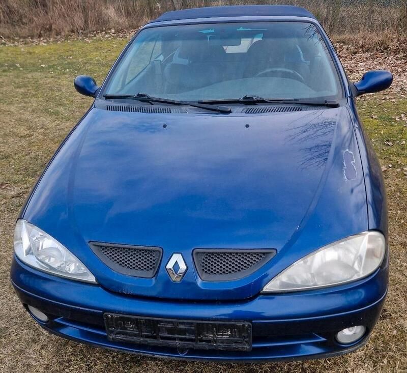 Blau Gebraucht 2000 Renault Mégane Cabriolet Cabrio | 400 € - Bild 1/4