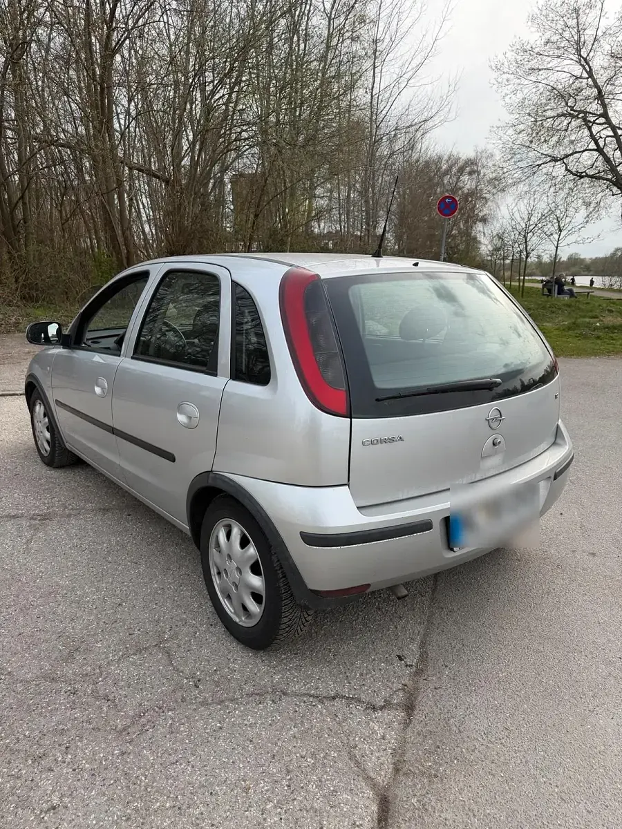 Gebraucht Opel Corsa 2003 Silber Kleinwagen