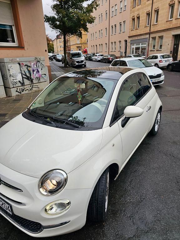 Weiß Gebraucht 2019 Fiat 500 Pop Star Kleinwagen | 11.100 € (Fairer Preis) - Bild 1/4