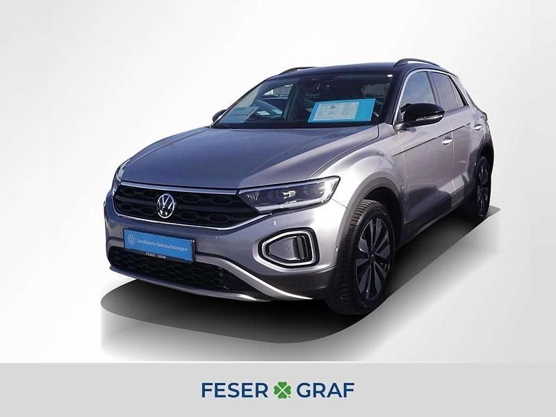 Pyritsilber metallic schwarz Gebraucht 2025 VW T-Roc Goal SUV | 30.630 € (Fairer Preis) - Bild 1/1