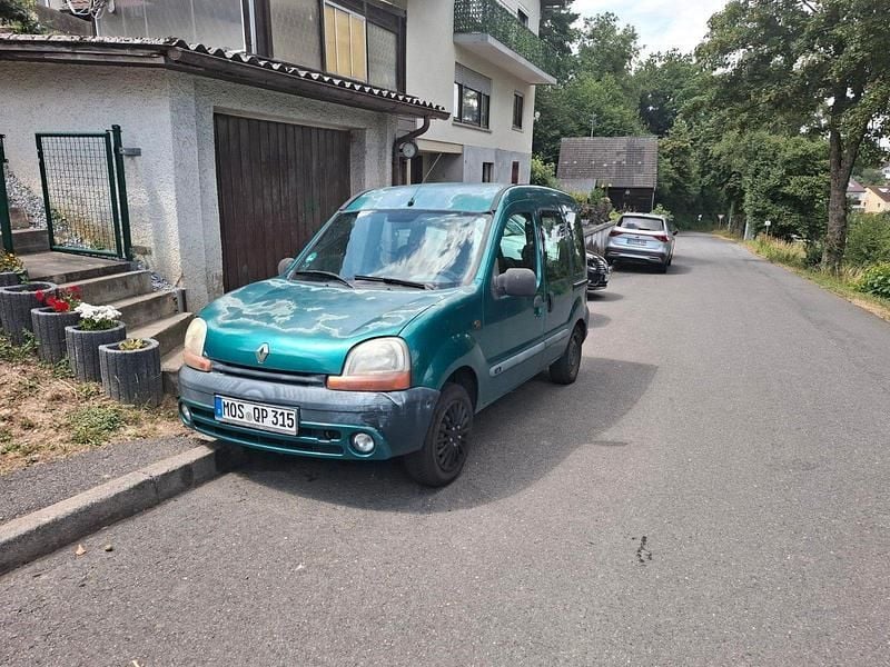 Grün Gebraucht 2000 Renault Kangoo Basis Van / Kleinbus | 900 € (Fairer Preis) - Bild 1/4