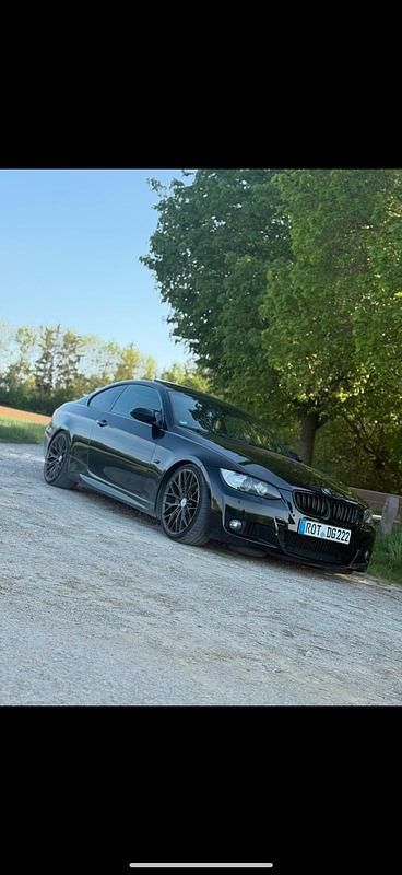Schwarz Gebraucht 2008 BMW 335 Coupé | 12.500 € (Superpreis) - Bild 1/4