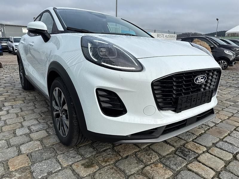 Ny Ford Puma Titanium 125 HK (91 kW) 2025 Hvid SUV