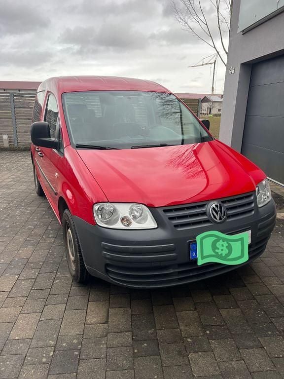 Gebraucht VW Caddy Style 80 PS (58 kW) 2009 Rot Van / Kleinbus