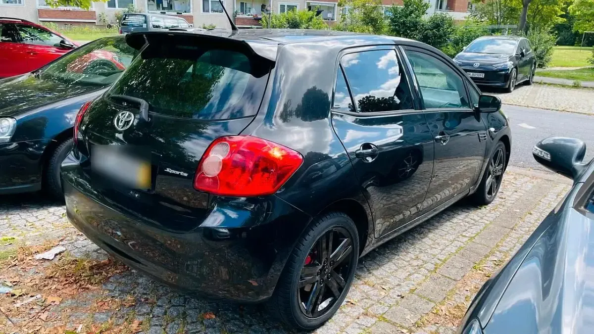 Gebraucht Toyota Auris 177 PS (130 kW) 2007 Schwarz Kleinwagen