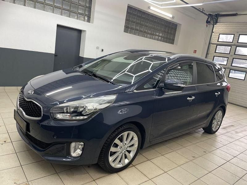 Gebraucht Kia Carens DREAM-TEAM Edition 135 PS (99 kW) 2015 Blau Van / Kleinbus