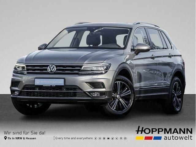 Tungsten silver metallic Gebraucht 2018 VW Tiguan Highline SUV | 26.480 € (Fairer Preis) - Bild 1/4