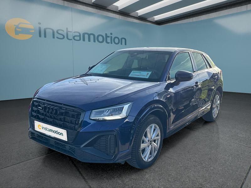 Blau Gebraucht 2024 Audi Q2 S-Line SUV | 33.649 € (Fairer Preis) - Bild 1/4