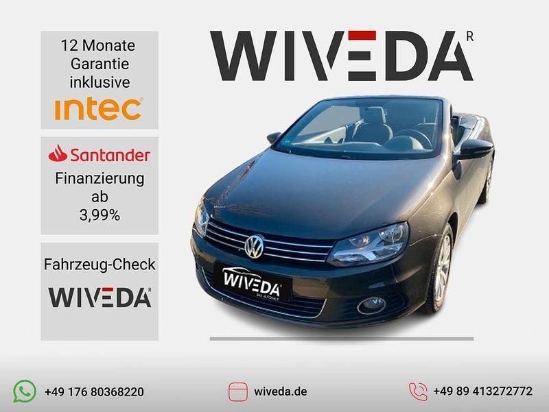 Schwarz Gebraucht 2014 VW Eos Cabrio | 11.699 € (Fairer Preis) - Bild 1/4