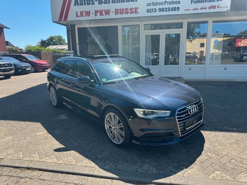 Blau Gebraucht 2017 Audi A6 Ambiente Kombi | 16.499 € (Guter Preis) - Bild 1/4